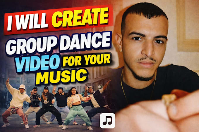 create group dance video on your song