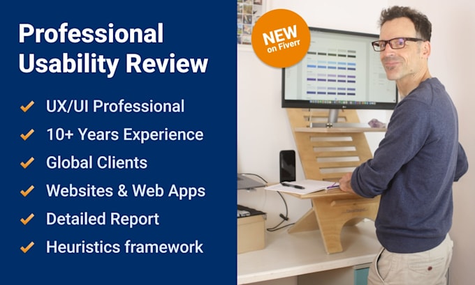 do a professional usability review of your website or app