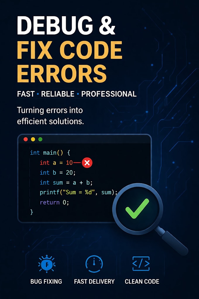 debug errors in programming languages