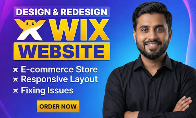 build, redesign, and optimize professional wix website