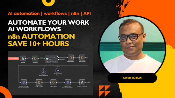 Automate your business using ai workflows by Mdtanvirt | Fiverr