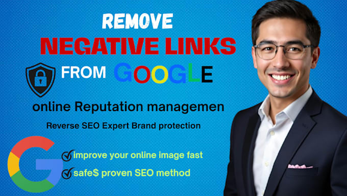 do online reputation management, ORM, services to suppress negative links