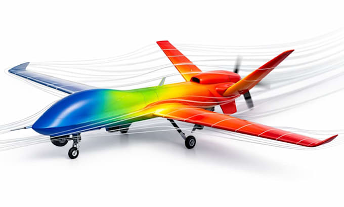 perform uav drone cfd aerodynamic analysis for fixed wing and multirotor
