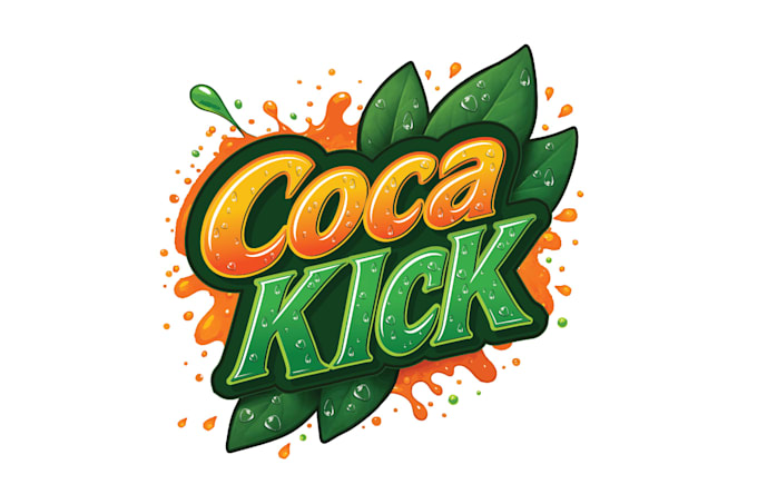 create custom beverage logo for brand identity