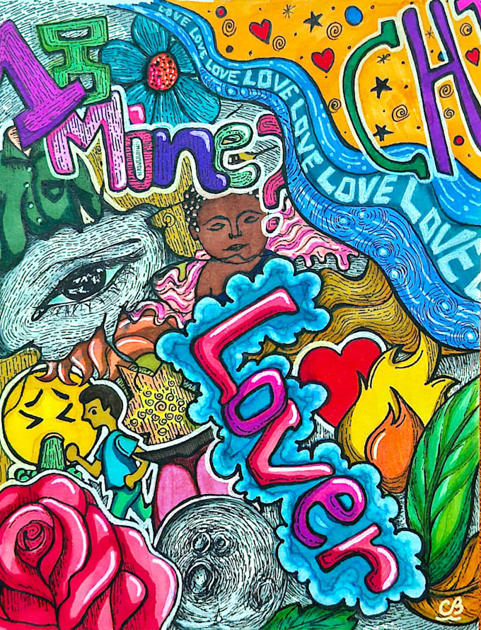 make hand drawn doodle artwork based on your topic