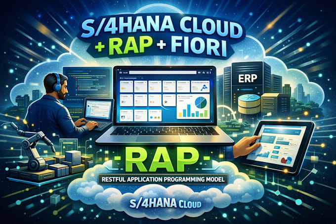 develop sap s4hana cloud applications using rap and fiori