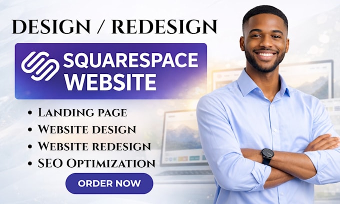 build squarespace consultant website redesign squarespace website development