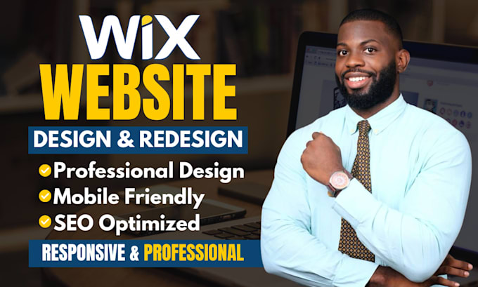 build wix website design or redesign wix website development wix ecommerce store