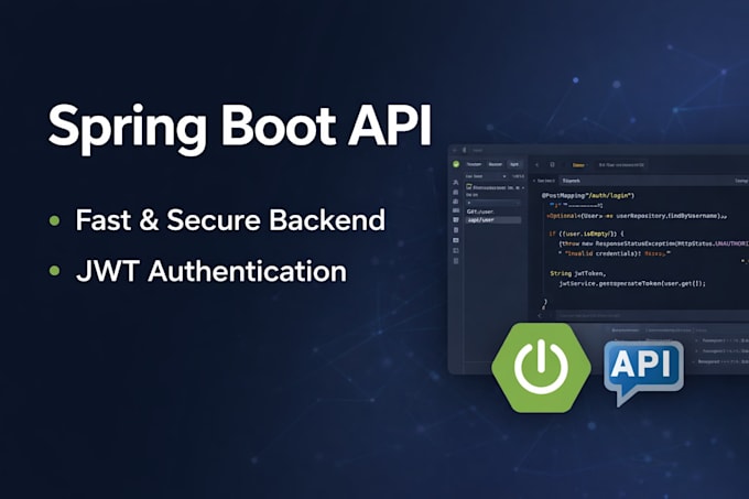 build rest API using spring boot with jwt authentication