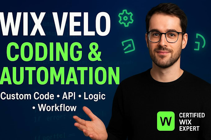code automate custom wix velo functionality wix API workflows wix velo coding
