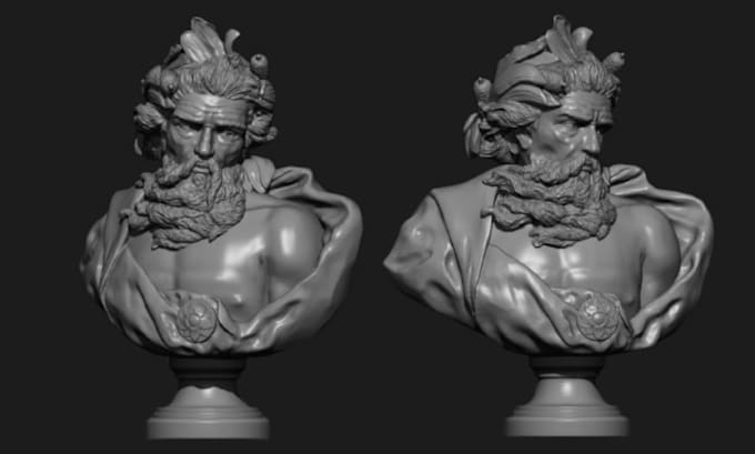 sculpt high quality 3d model for 3d printing