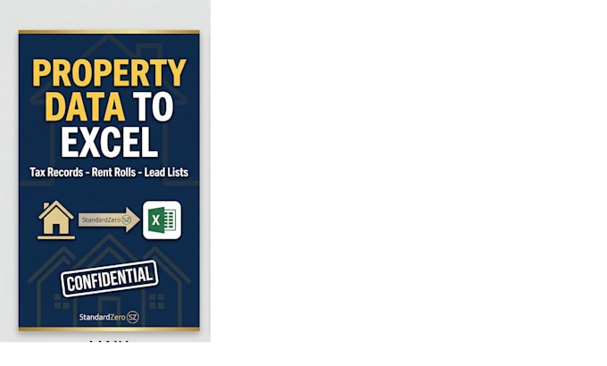 extract property data, rent rolls, or tax records to excel