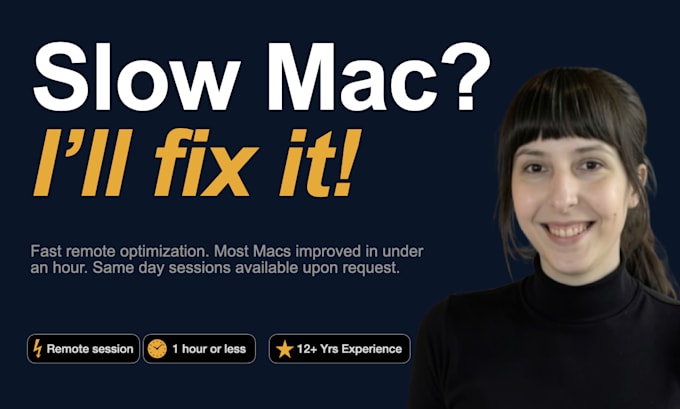 speed up and optimize your slow mac remotely