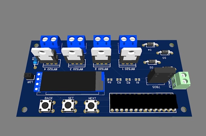 do pcb design schematic power electronics pcb layout with gerber and bom files