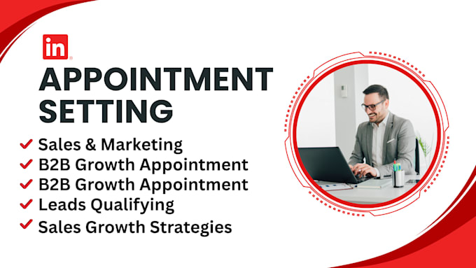 be your b2b appointment setter and b2b sales manager