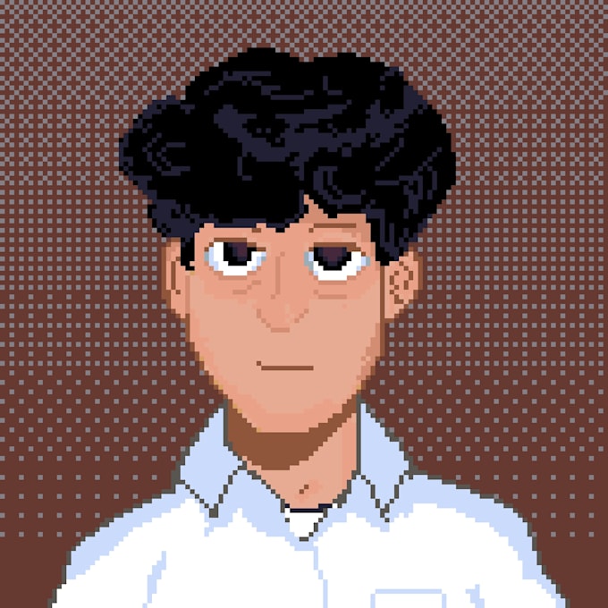 draw a custom pixel art portrait from your photo