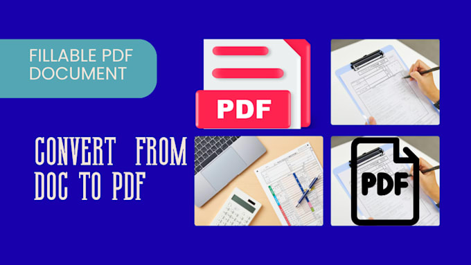 create and redesign fillable PDF form and document