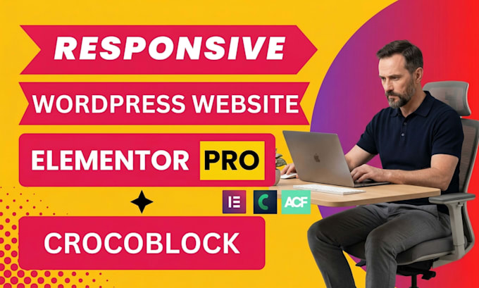 build dynamic wordpress website using crocoblock and elementor