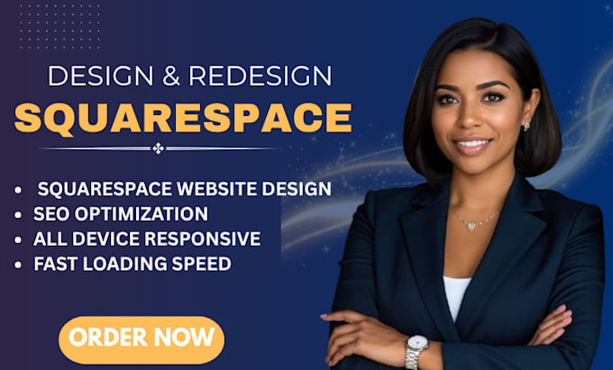 rebuild squarespace website design, redesign and development , with squarespace