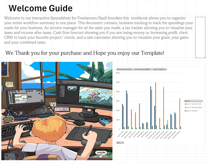 create custom excel spreadsheets for your business