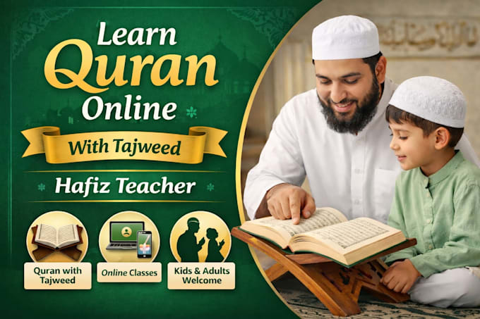 teach quran with tajweed and noorani qaida for beginners online