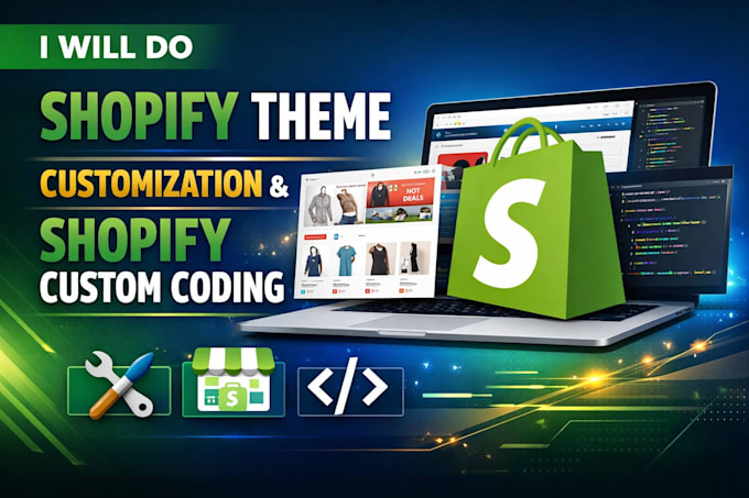 create shopify custom sections, coding and theme customization