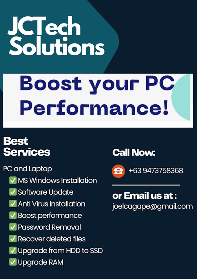 boost the performance of your PC or laptop remotely