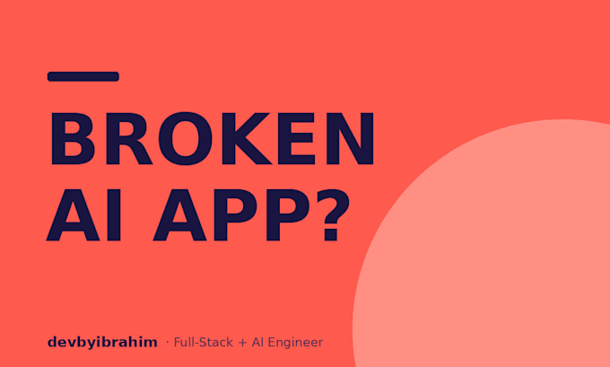 fix your vibe coded app, debug and make it production ready
