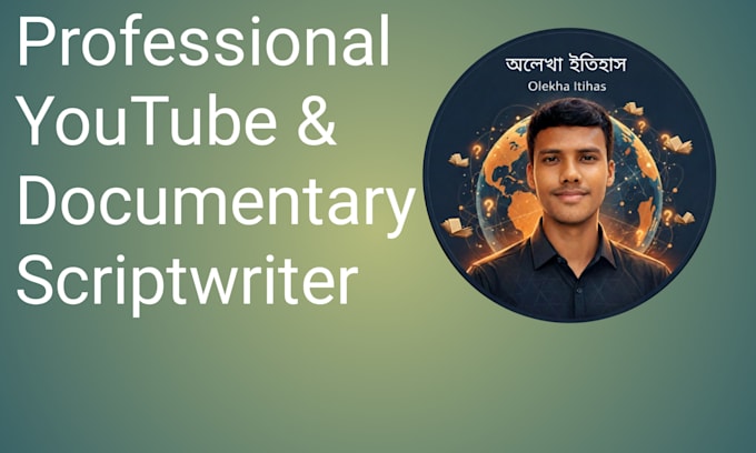 write professional documentary and youtube scripts