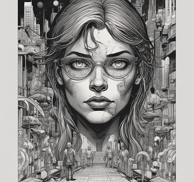 do comics book pages, storyboards, illustrations