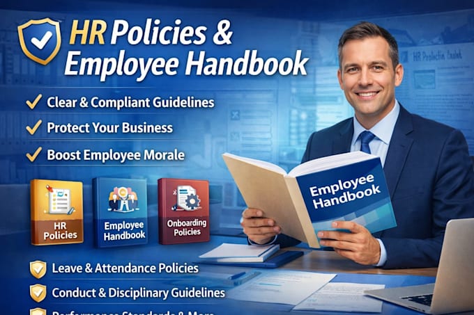 write HR policies and employee handbook
