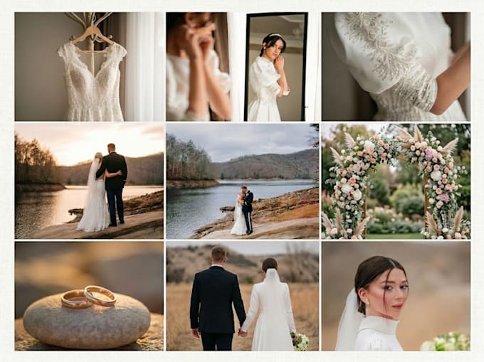 professional wedding and event photo editing