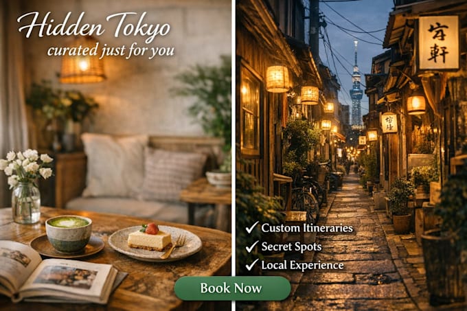 hidden tokyo spots curated just for you