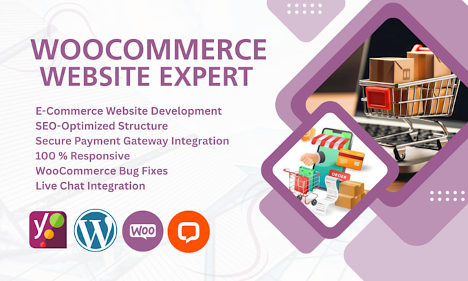 design, redesign or customize woocommerce wordpress store