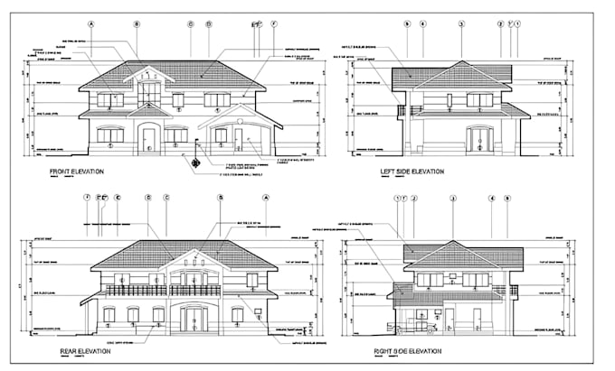 Architect of city permit drawings, 2d floor plan, blueprints and 3d ...