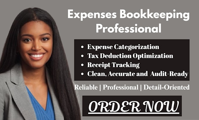 do expense categorize bookkeeping, tax deduction optimization and track receipt