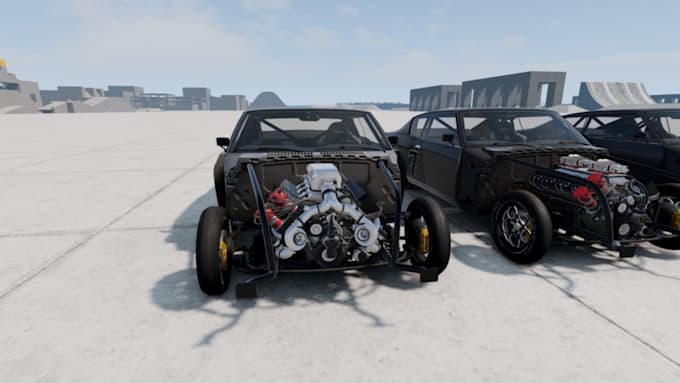 create custom beamng mods with vehicles, tracks and maps