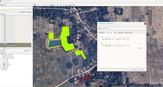 create professional kml maps from gpx and survey data