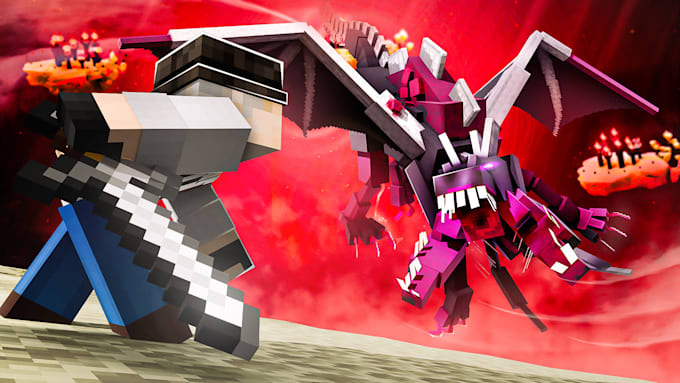 design professional minecraft thumbnails