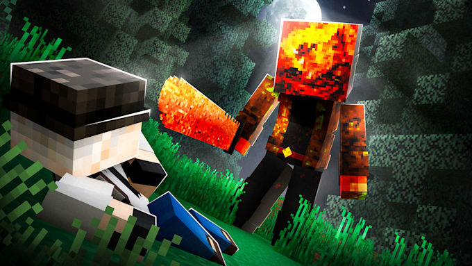 design  professional  minecraft thumbnails