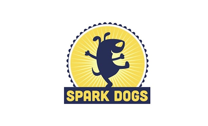 design energetic dog lovers business logo for you