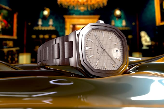 create 3d cgi watch animation 3d watch design 3d watch animation watch rendering