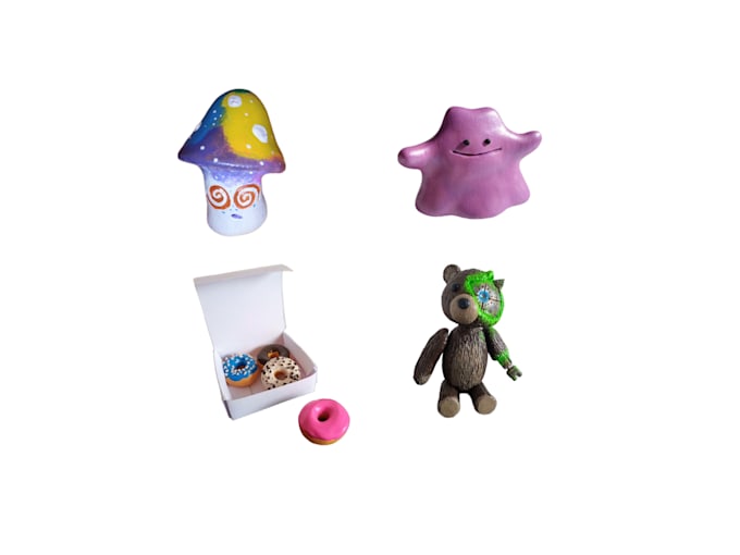 make a custom clay sculpture or figure for your project