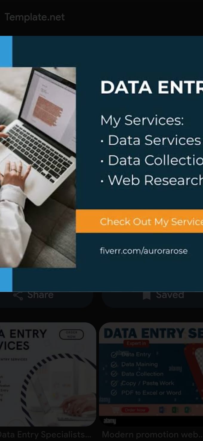 do data entry, typing and copy paste work