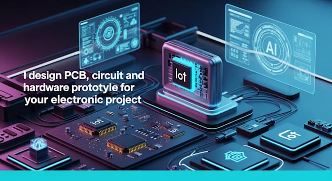 design pcb,circuit and hardware prototype for your electronics projects