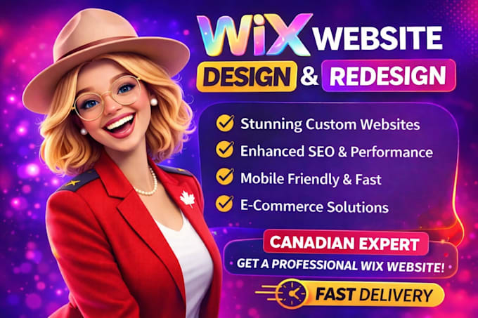 design wix website redesign, revamp, edit, update, clone or optimize wix website