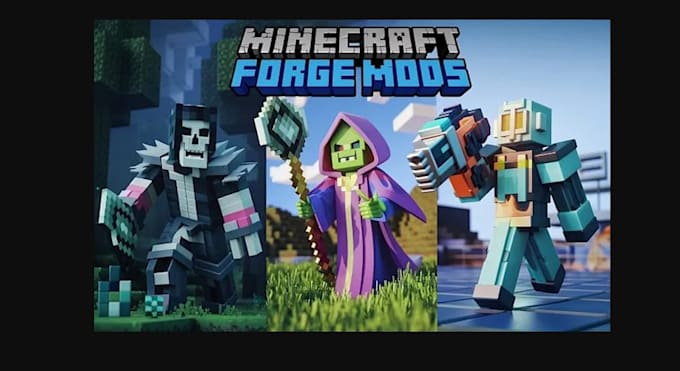 make a professional minecraft fabric, forge, porting of mods