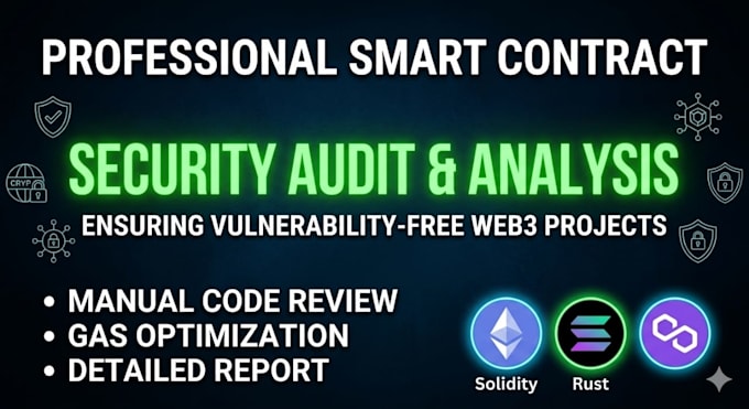 develop secure smart contracts on ethereum or solana