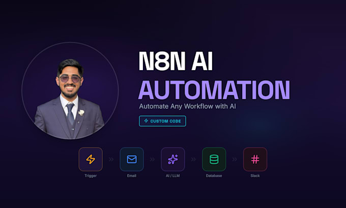 Build n8n ai agent automation workflows with custom code and llm ...