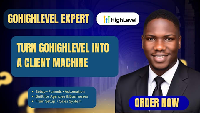 setup your gohighlevel dashboard, domain, funnel and automation system perfectly
